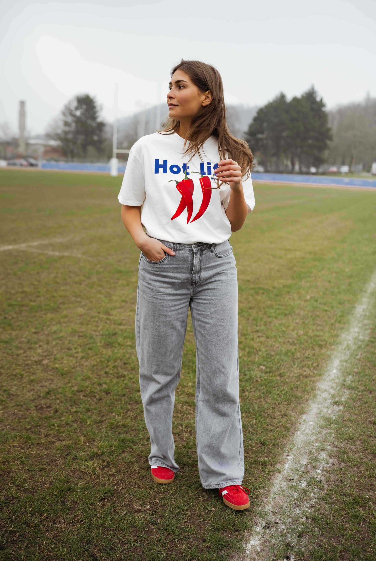 T-shirt Chili - blanc