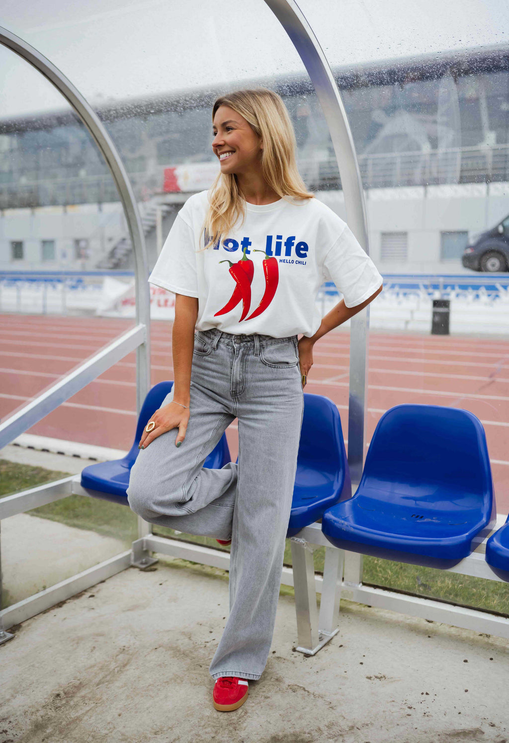 T-shirt Chili - blanc