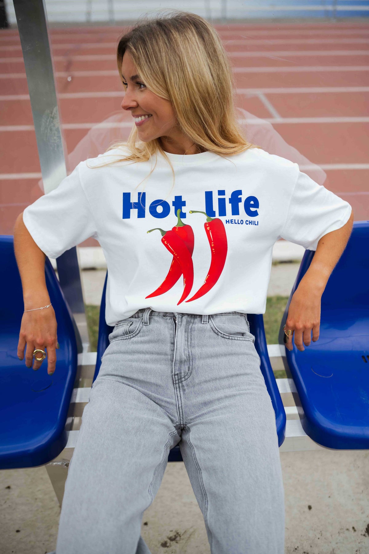 T-shirt Chili - blanc