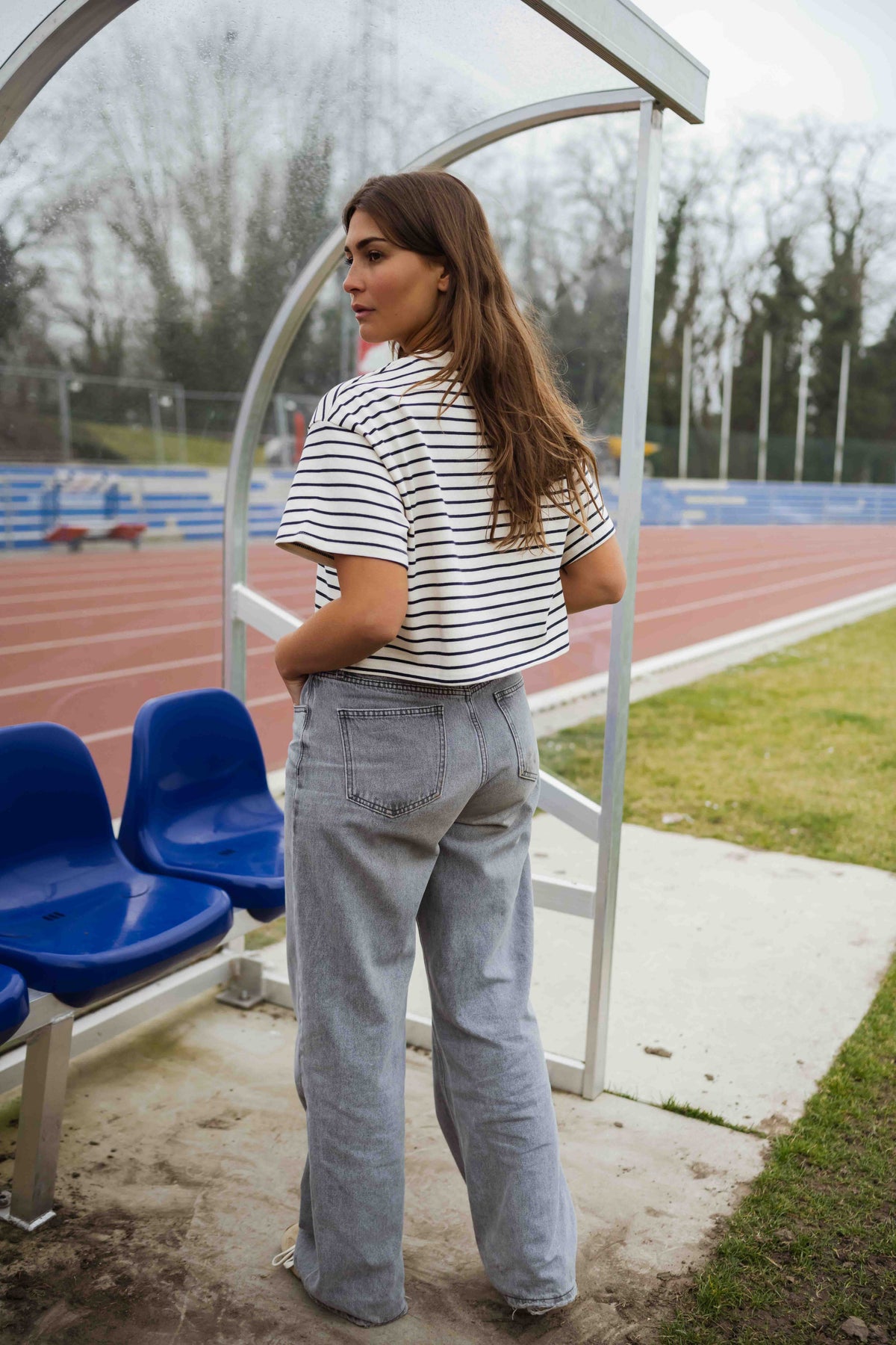 T-shirt Jouri - à lignes