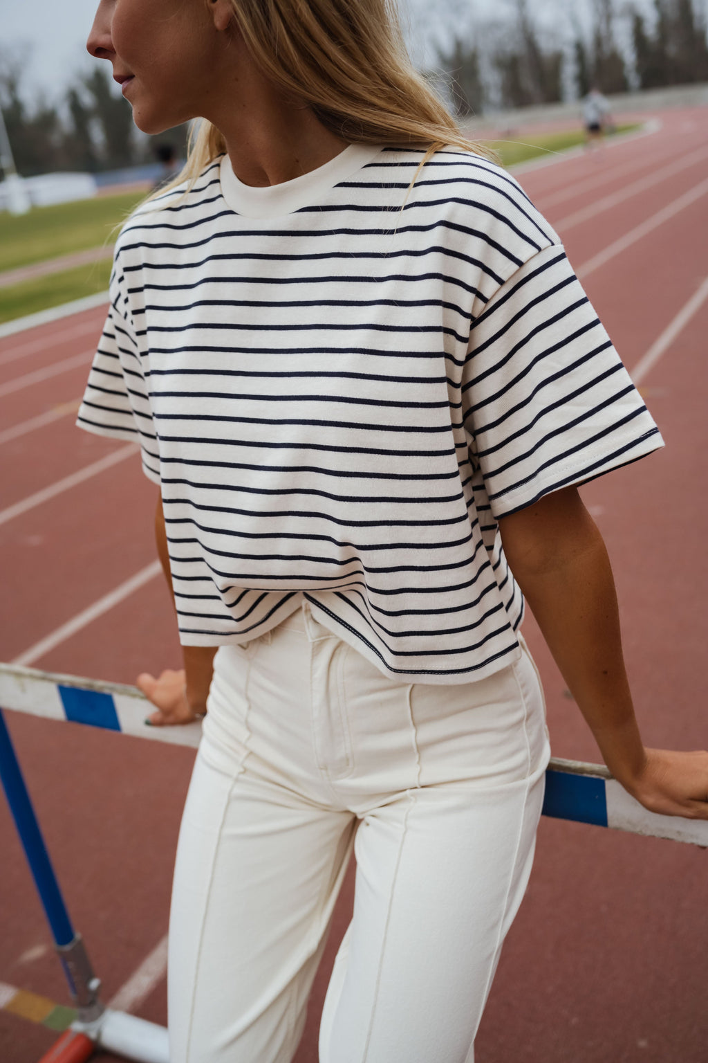 T-shirt Jouri - à lignes