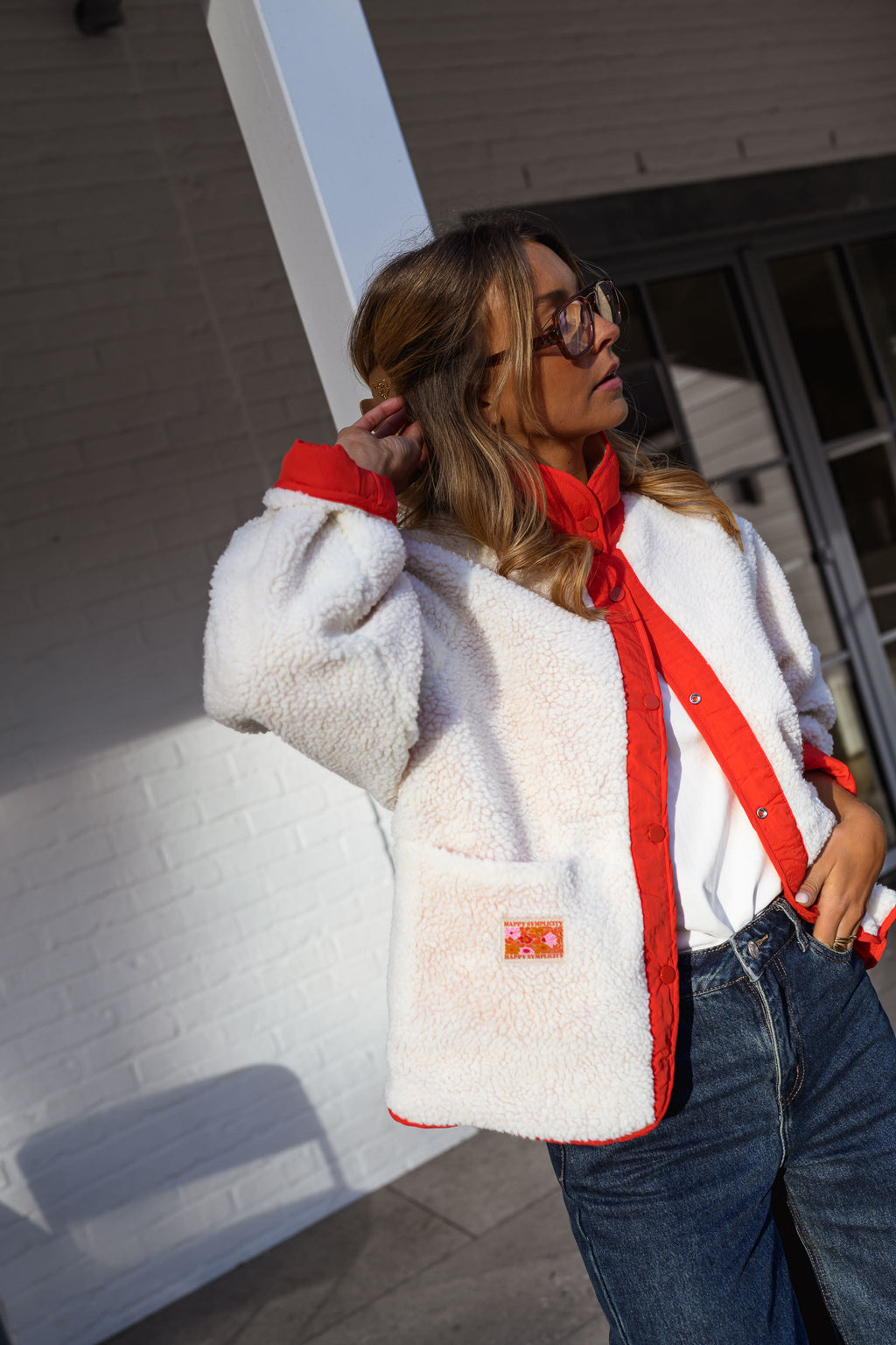 Veste Alma - corail