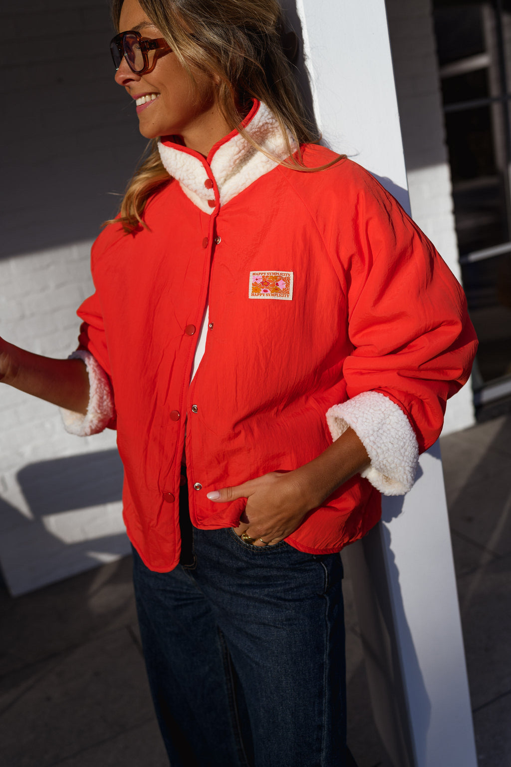 Veste Alma - corail