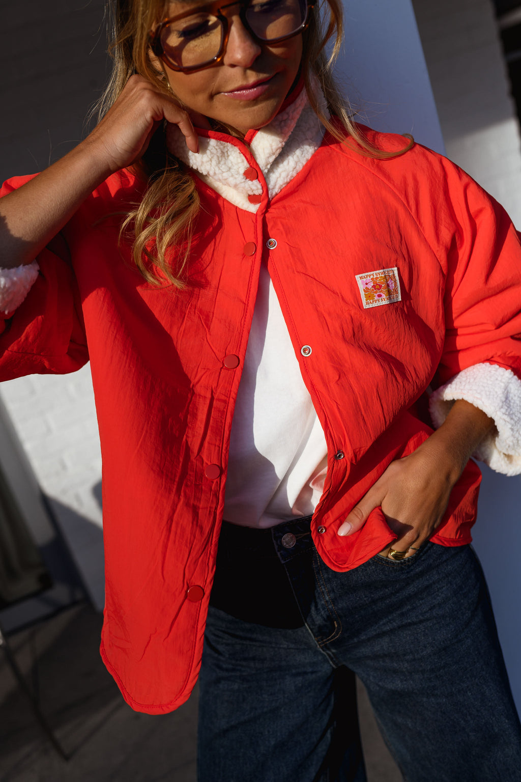 Veste Alma - corail
