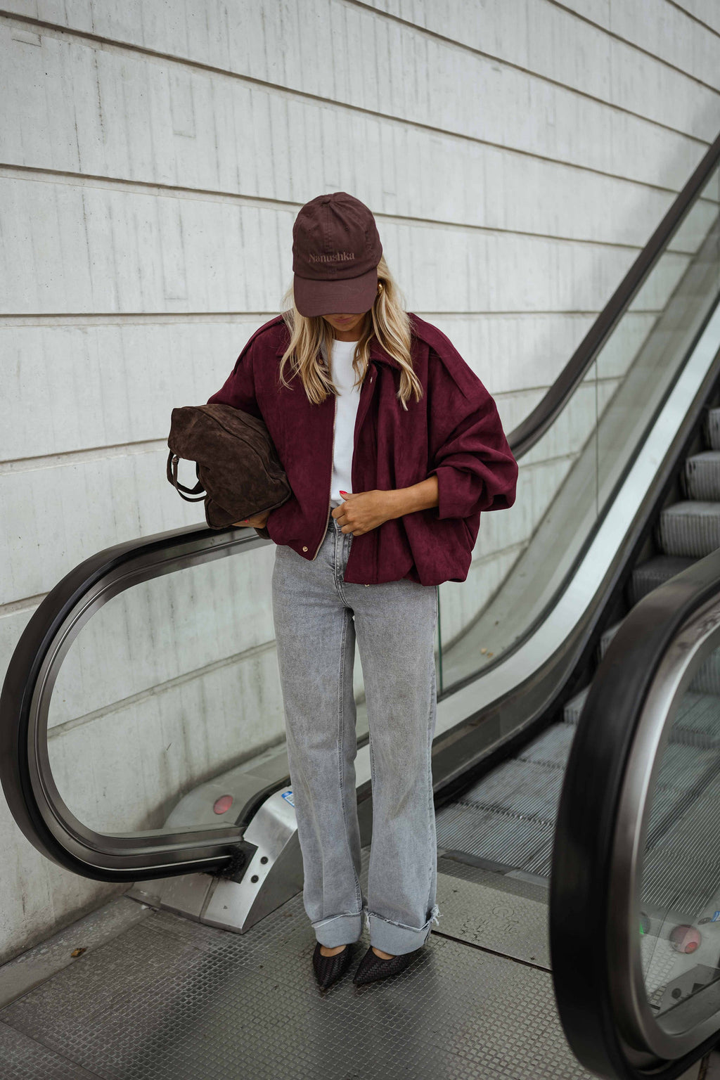 Veste Dave - bordeaux