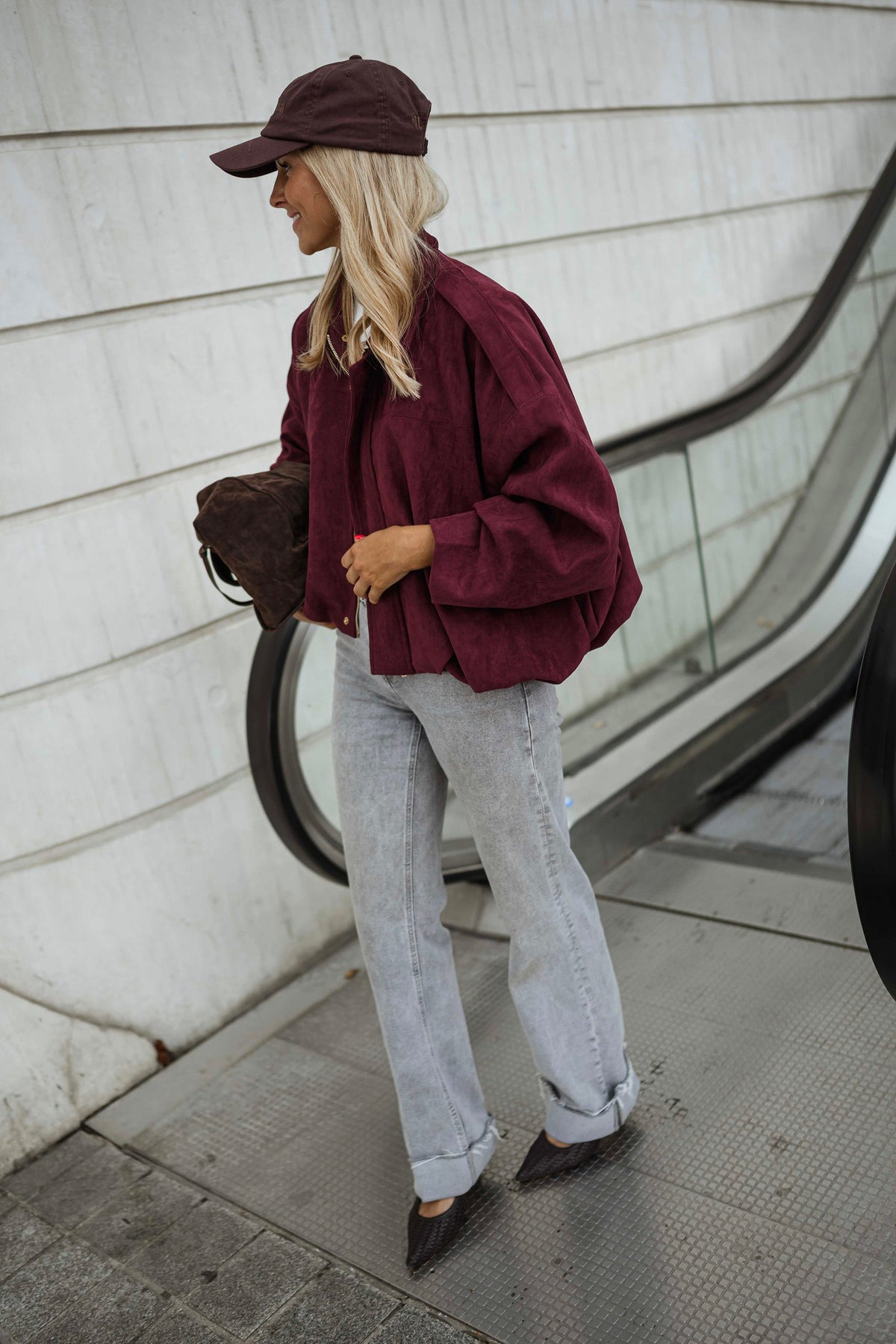 Veste Dave - bordeaux
