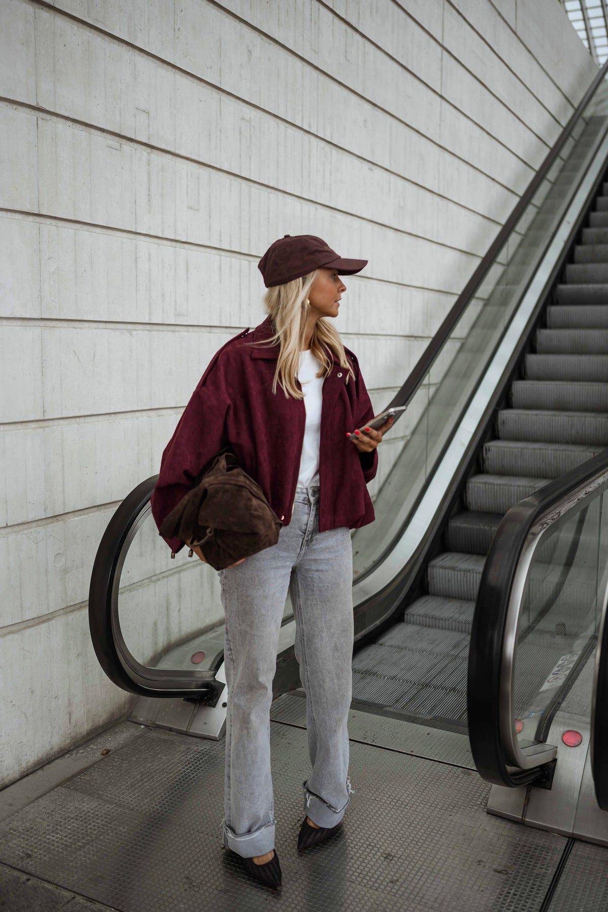 Veste Dave - bordeaux
