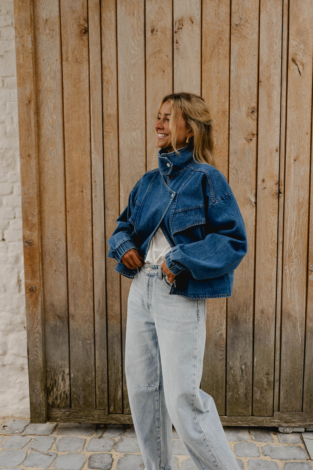 Veste Justine - bleue