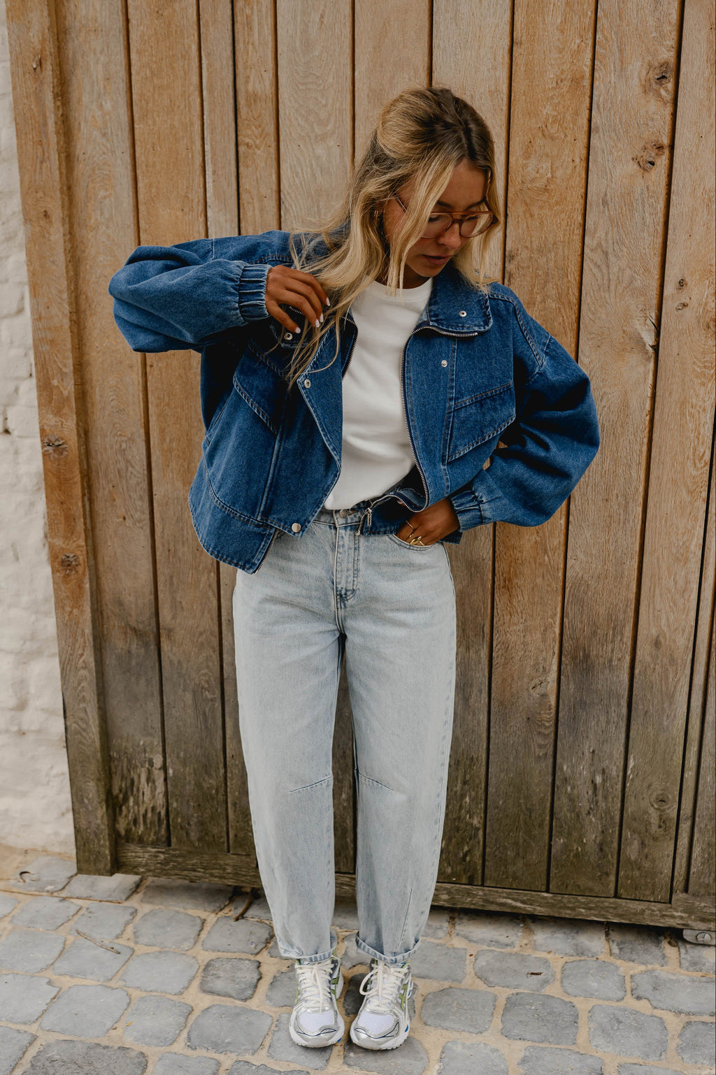 Veste Justine - bleue