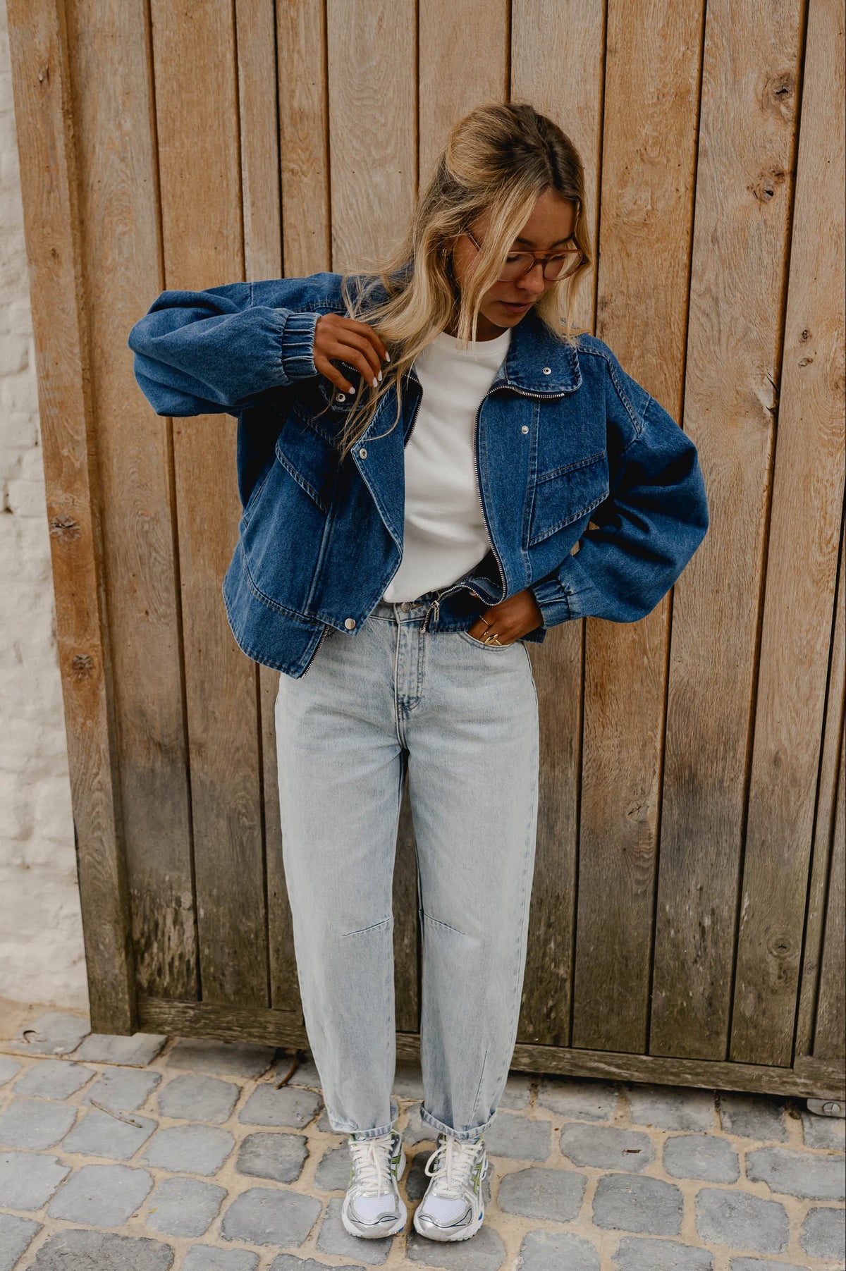 Veste Justine - bleue