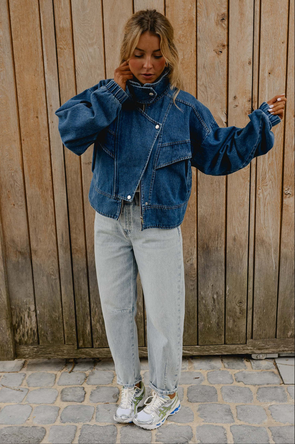 Veste Justine - bleue