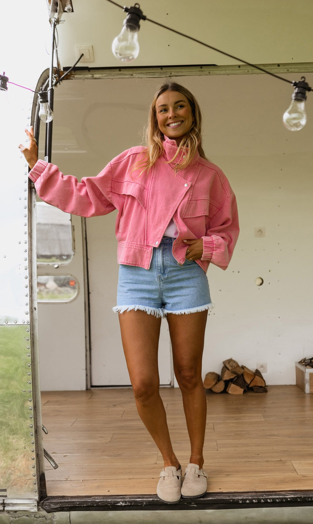 Veste Justine - rose