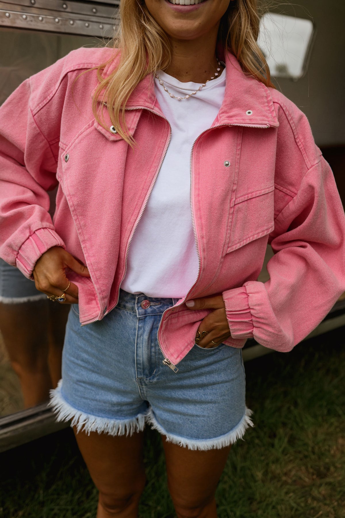 Veste Justine - rose