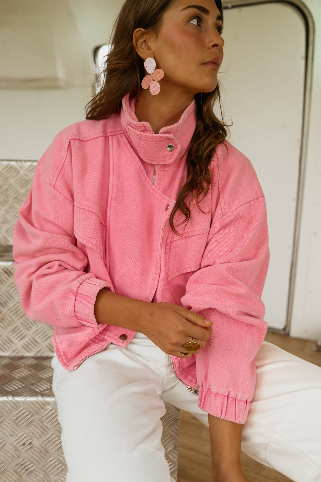 Veste Justine - rose