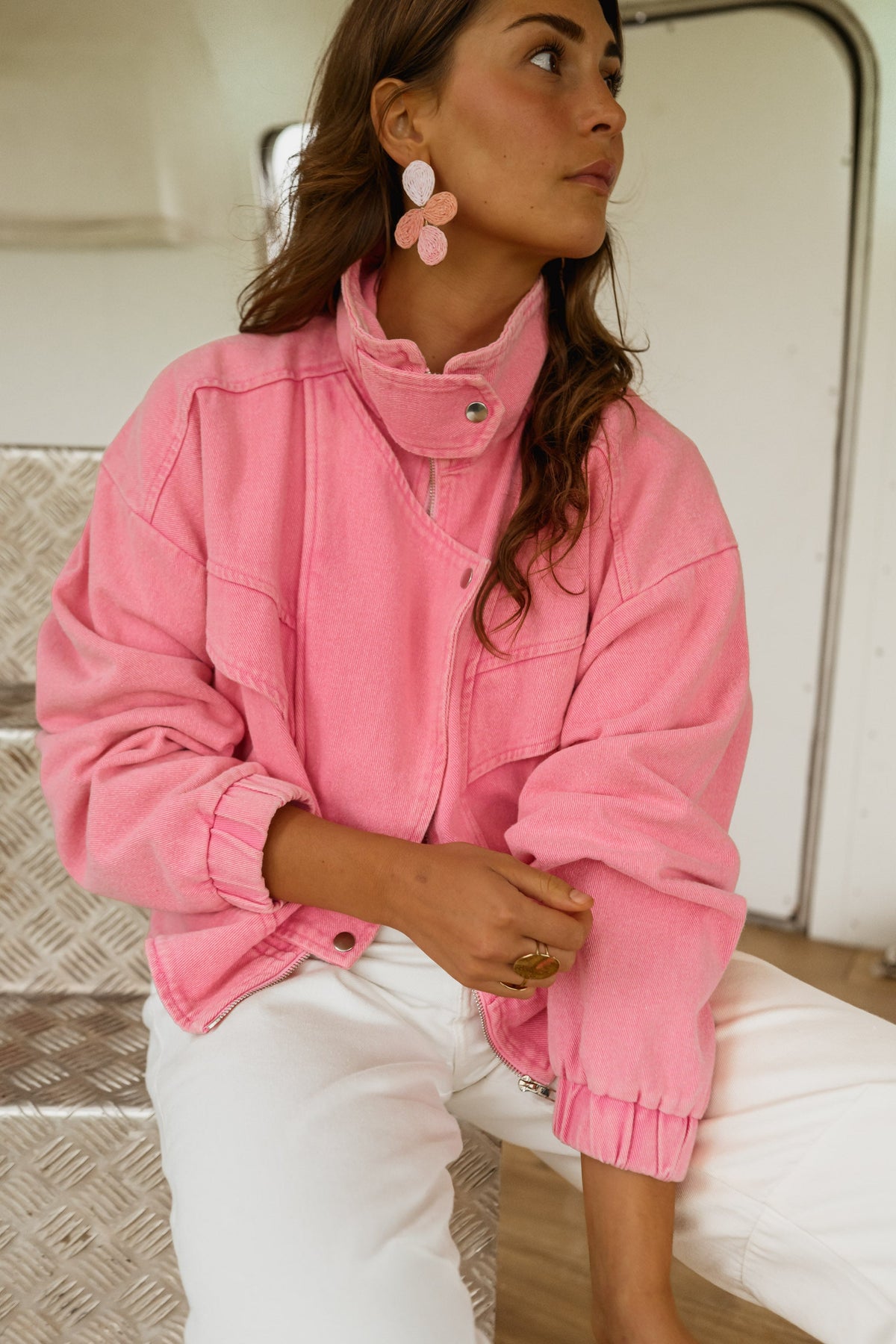 Veste Justine - rose