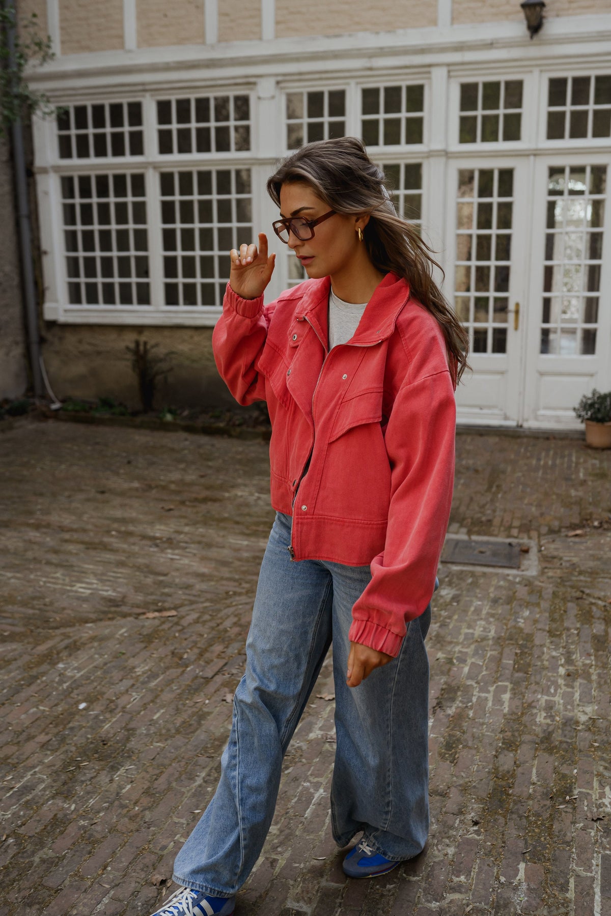 Veste Justine - rouge