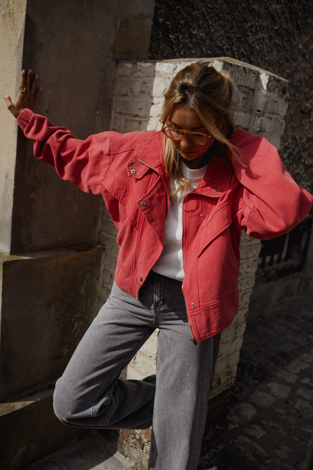 Veste Justine - rouge