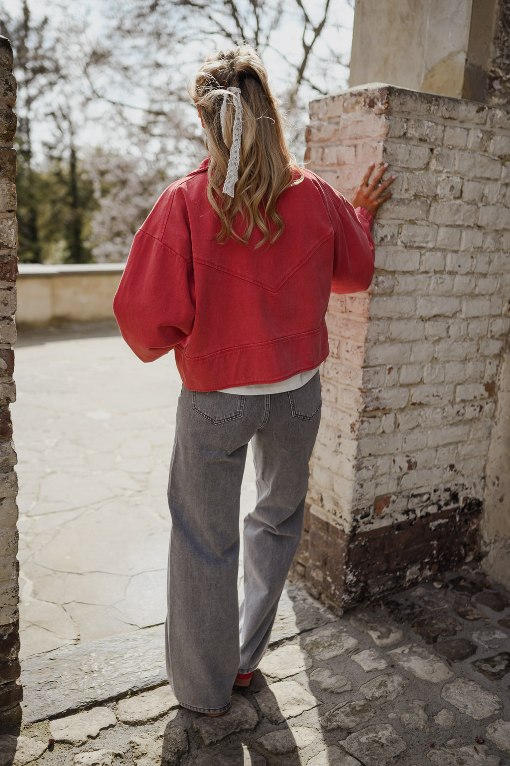 Veste Justine - rouge