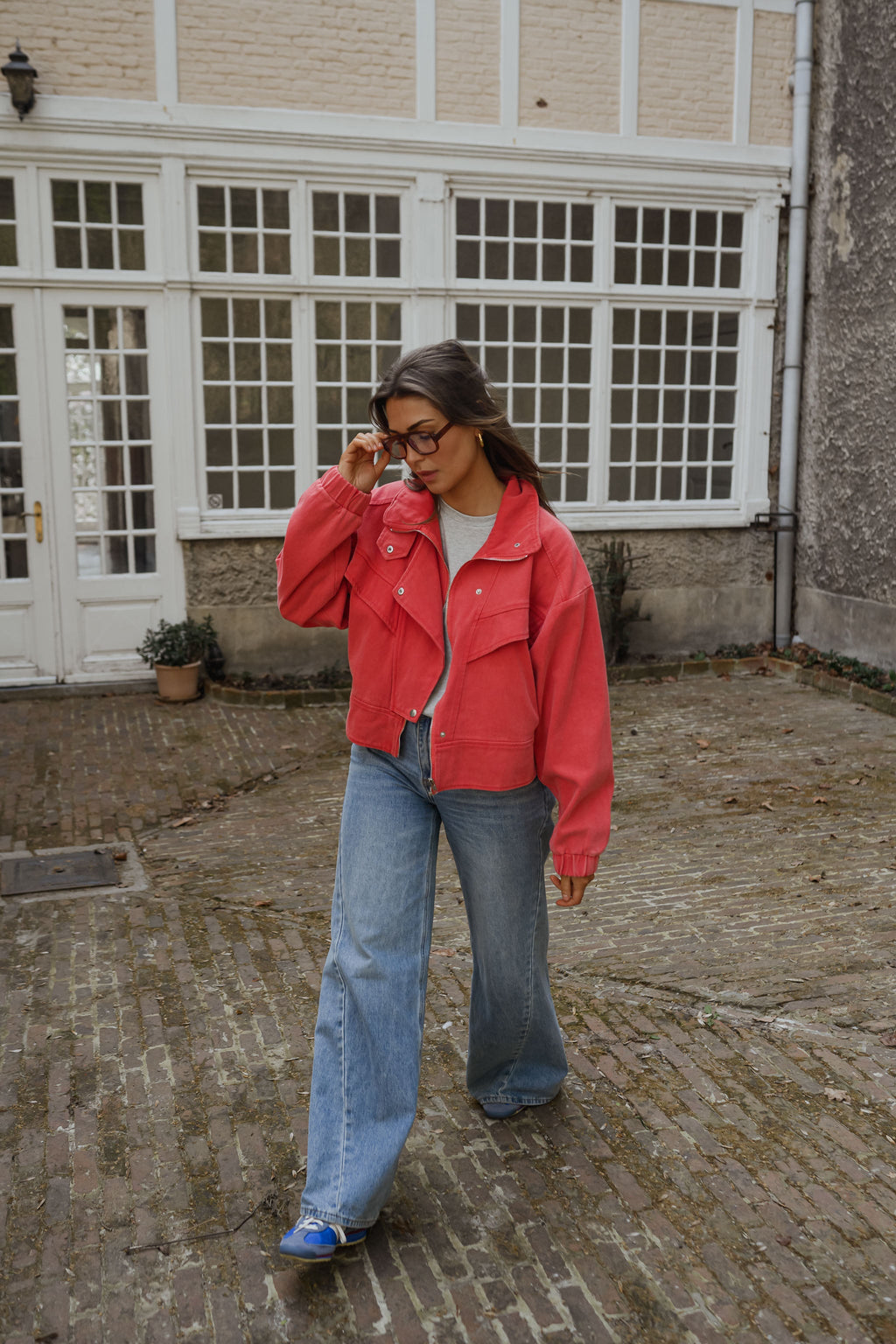 Veste Justine - rouge