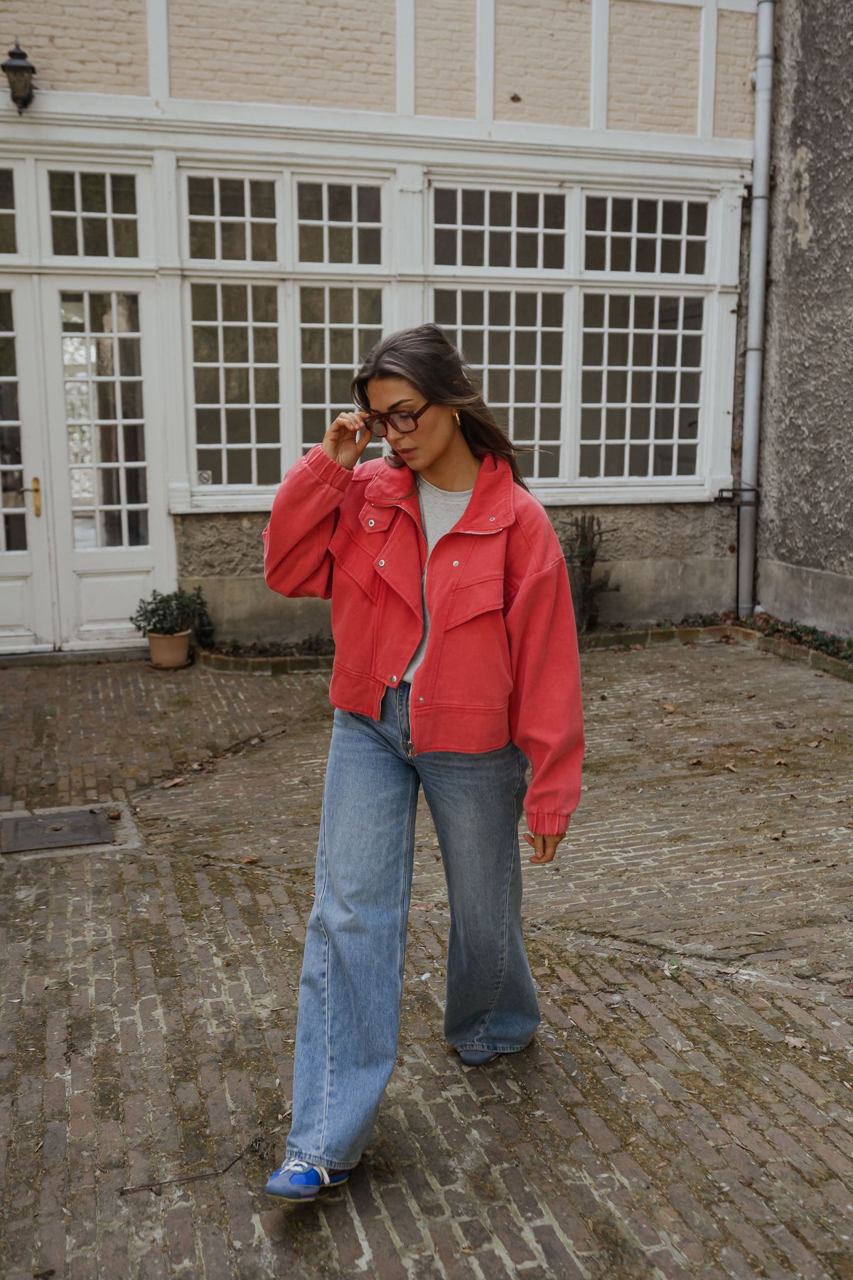 Veste Justine - rouge