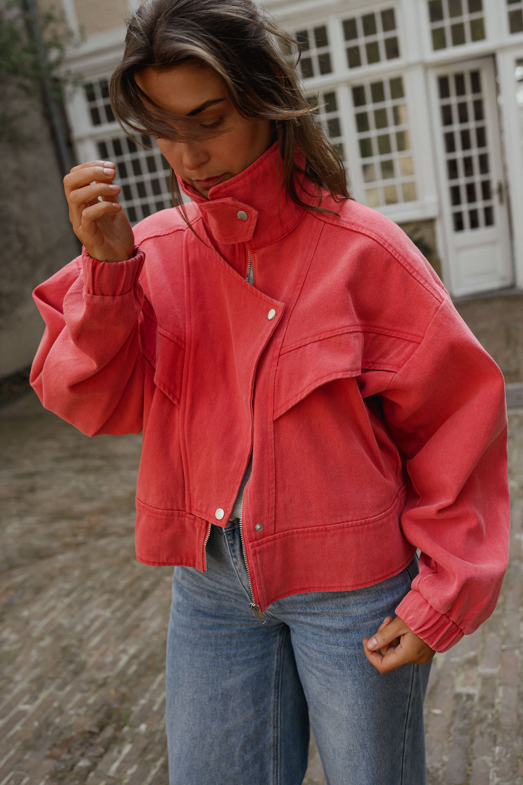 Veste Justine - rouge