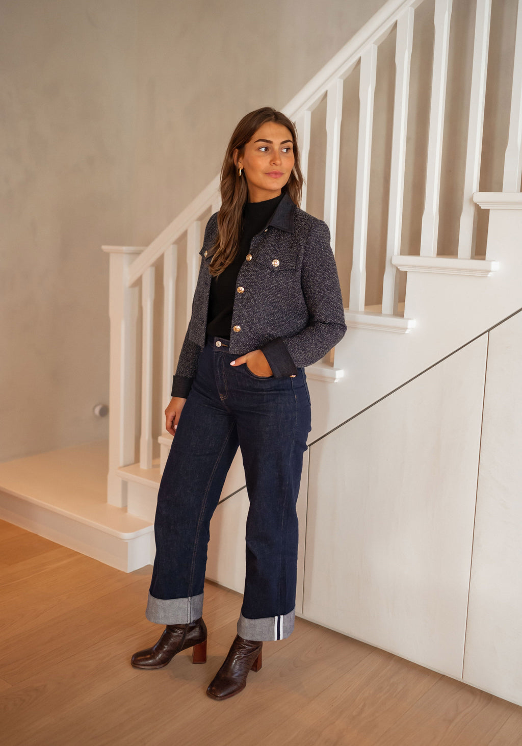 Veste Leopold - bleue