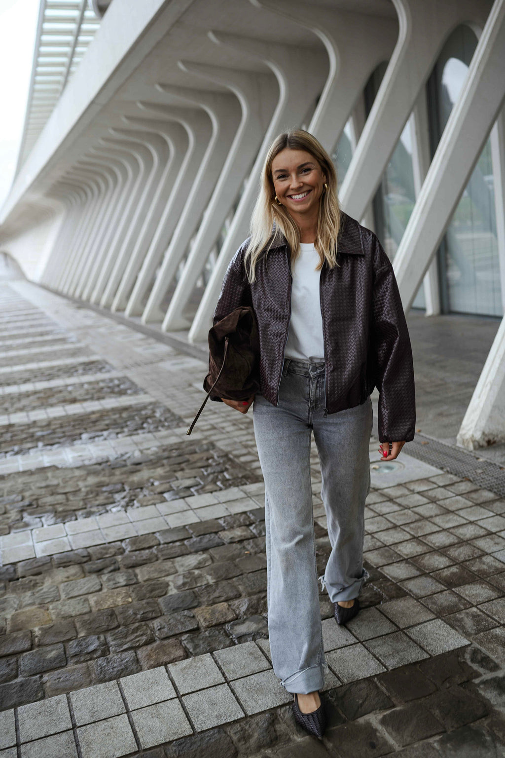 Veste Omer - bordeaux