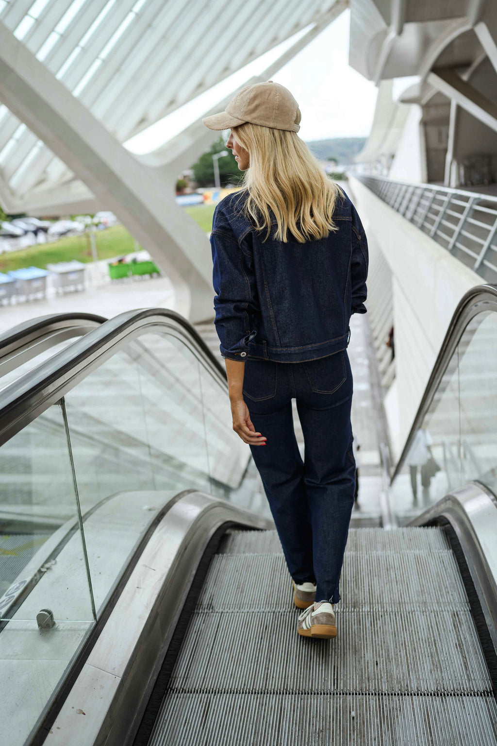 Veste Prima - bleue en jeans