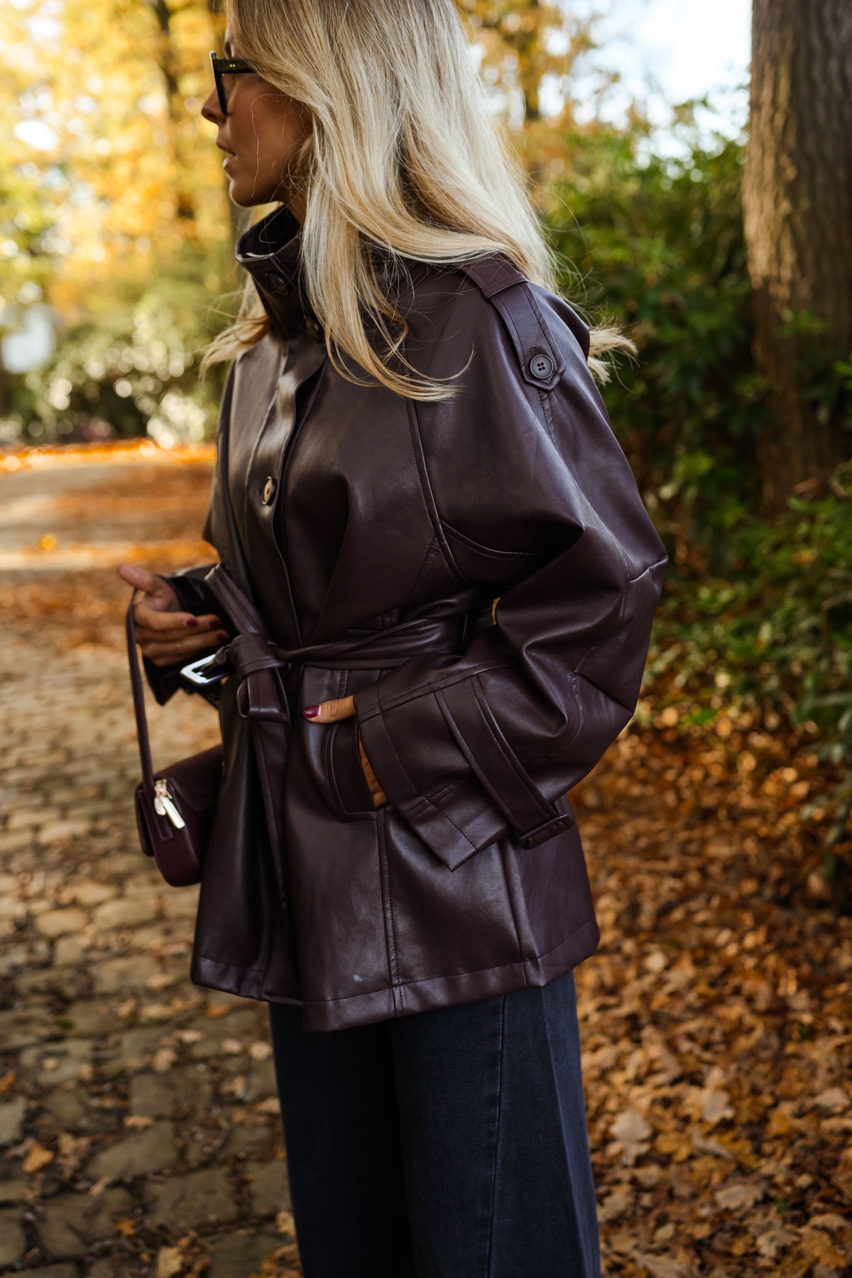 Veste Rachelle - bordeaux