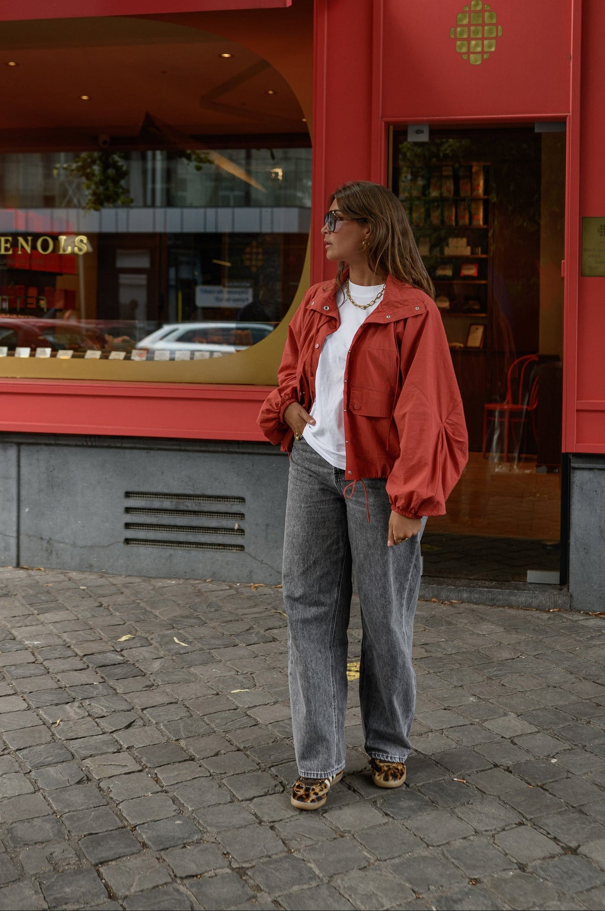 Veste Robine - rouge
