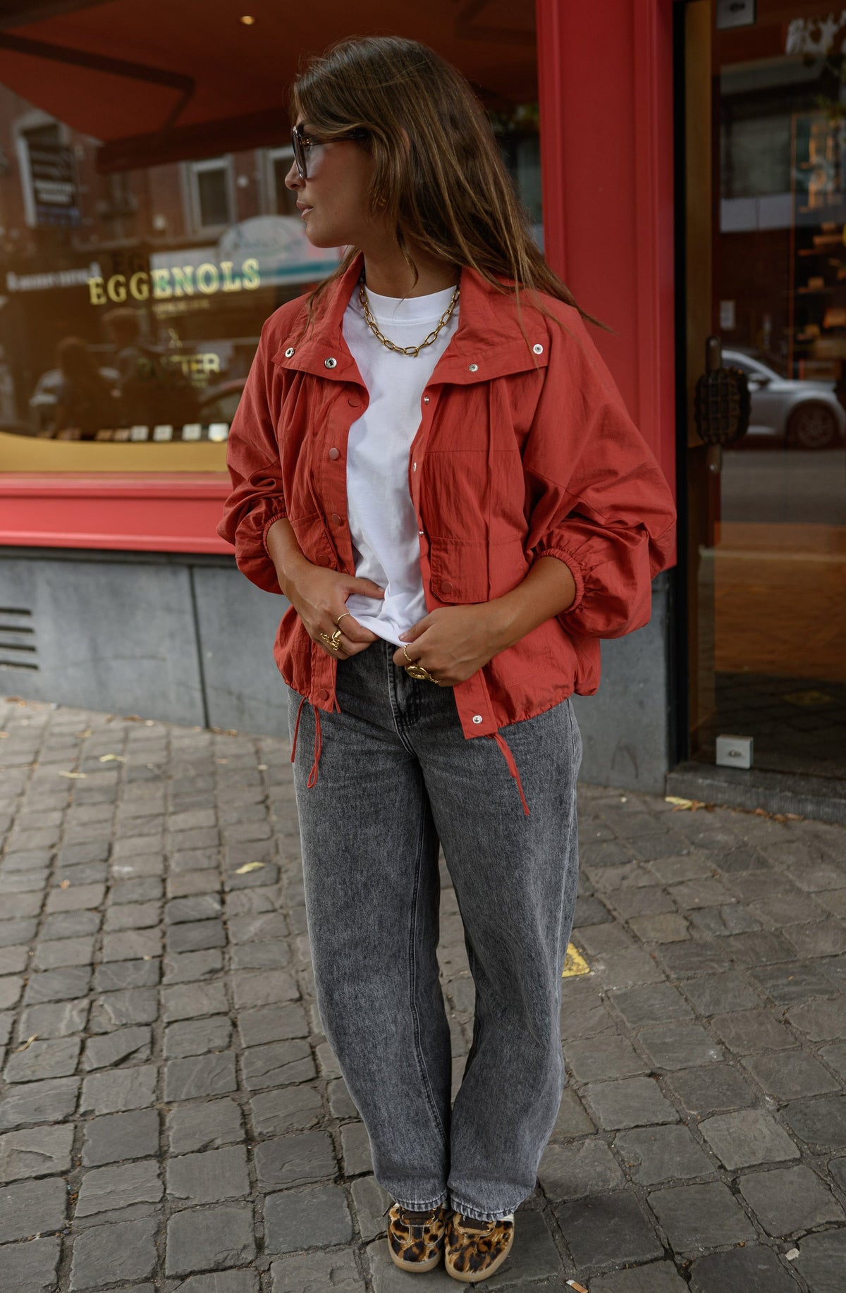 Veste Robine - rouge