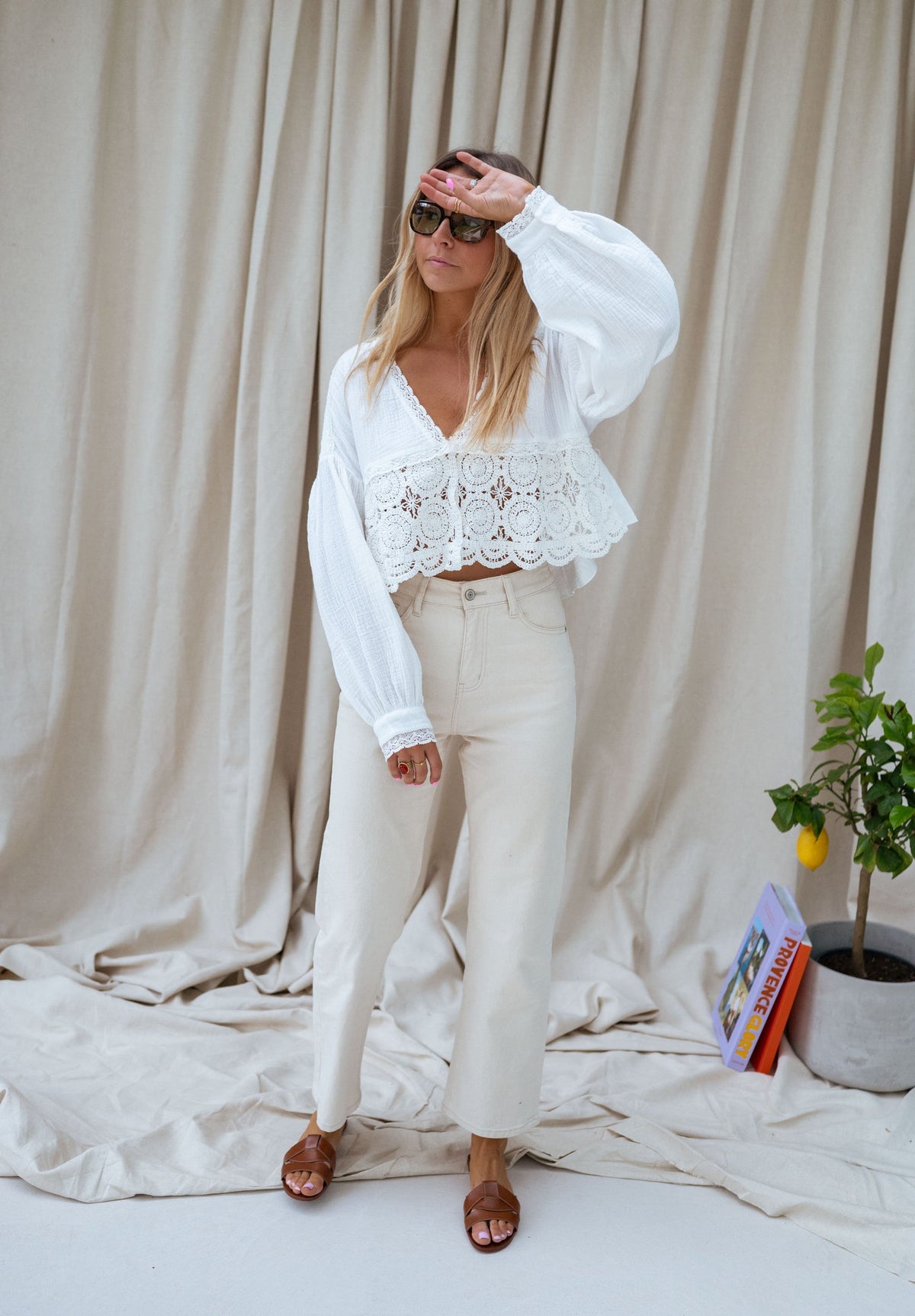 Blouse Aldo - écrue