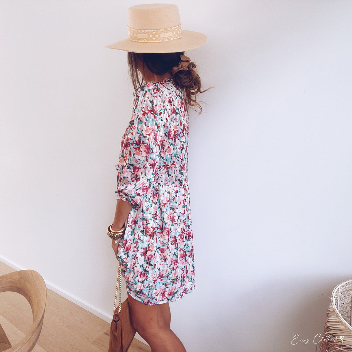 Robe Aliza - à fleurs