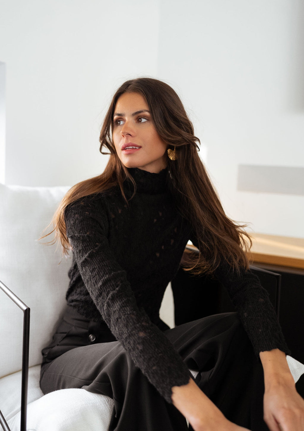 Blouse Anais - noire