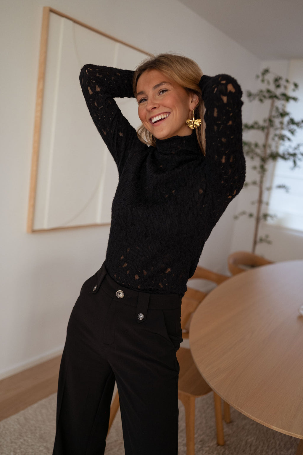 Blouse Anais - noire