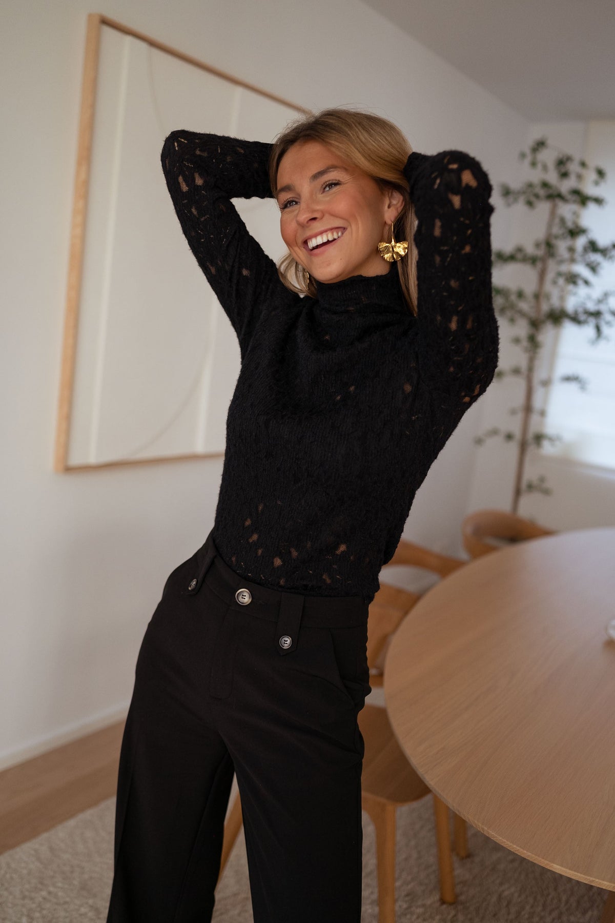 Blouse Anais - noire