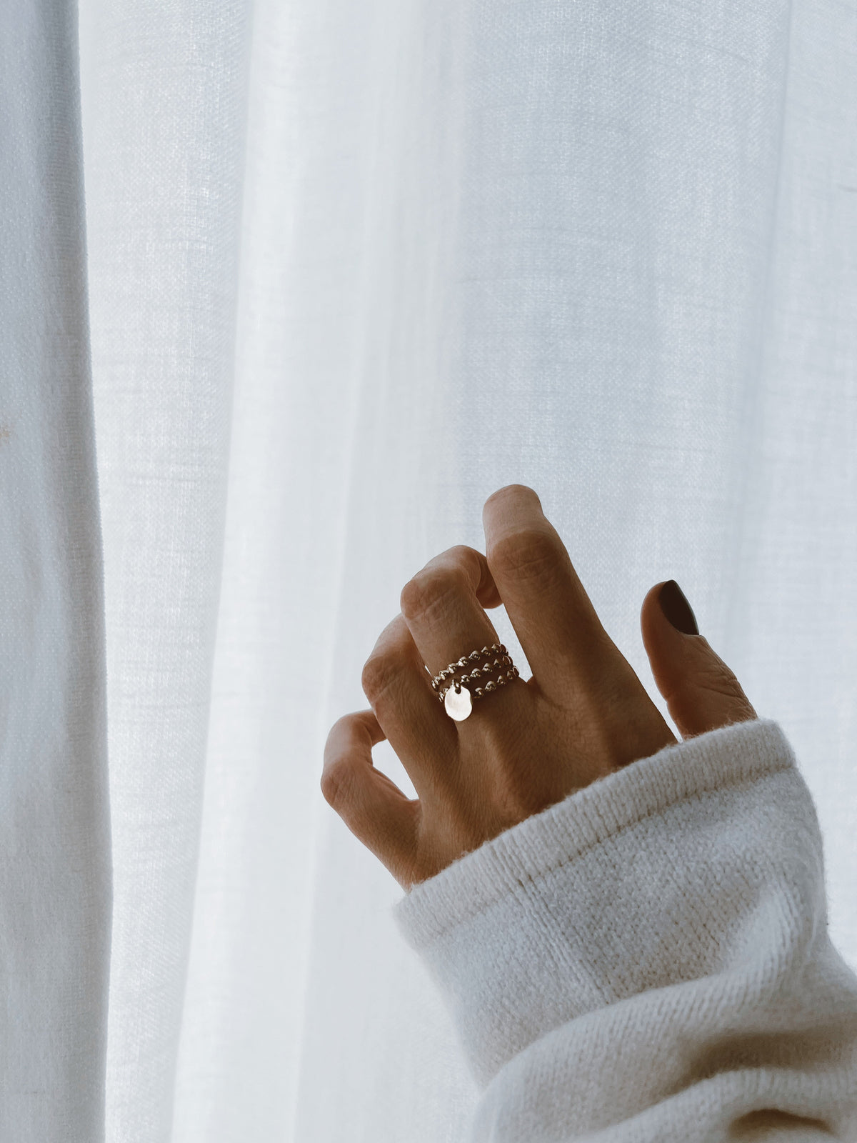 Bague Demou - dorée