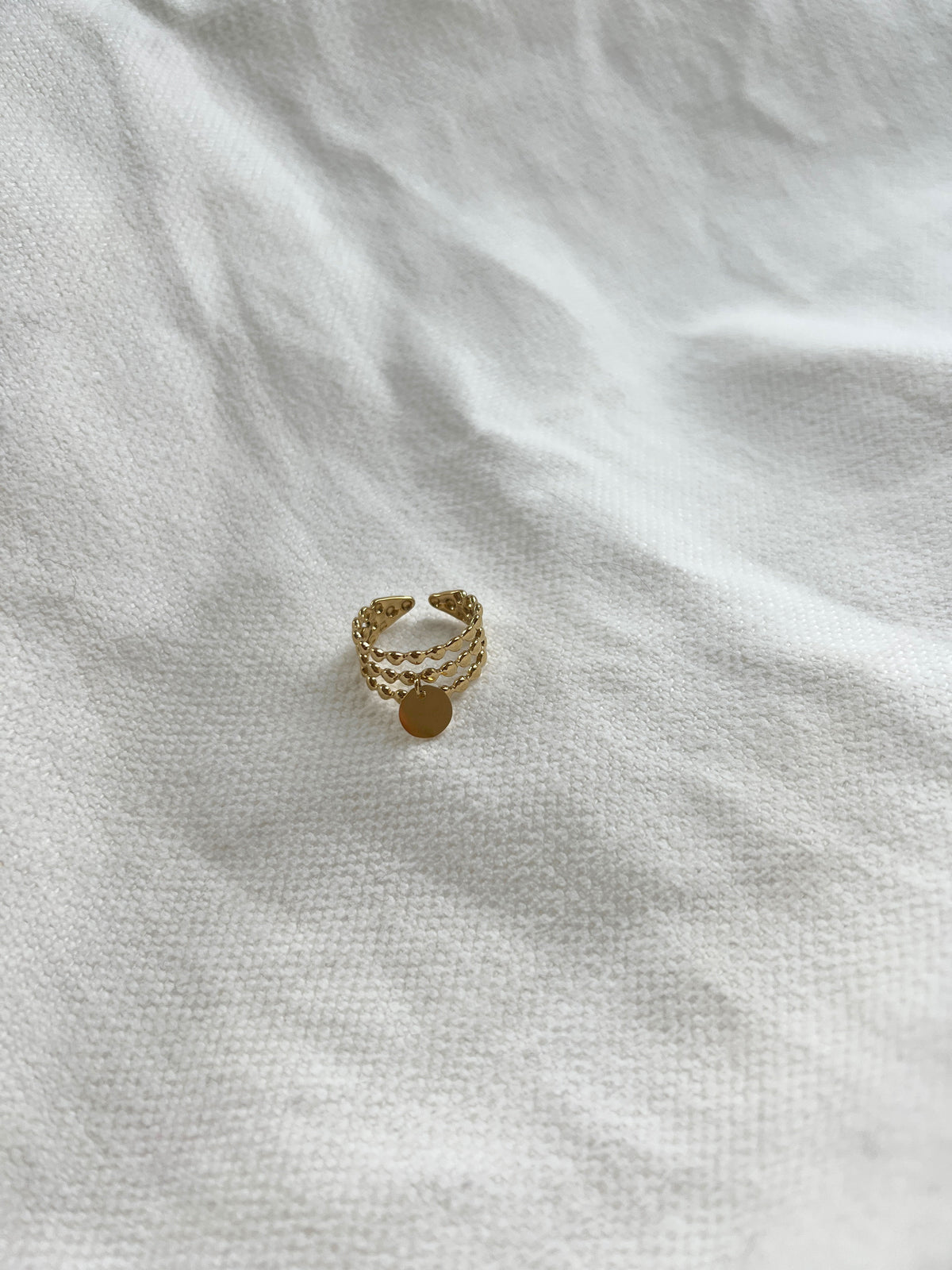 Bague Demou - dorée