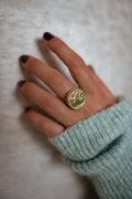 Bague POP - dorée