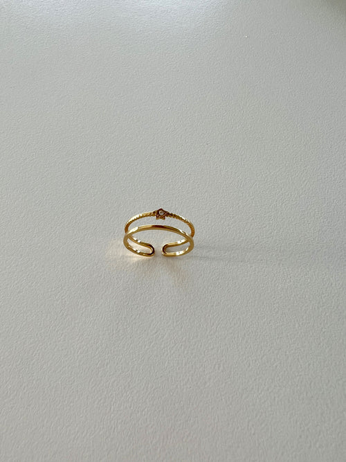 Bague Scarlett - dorée
