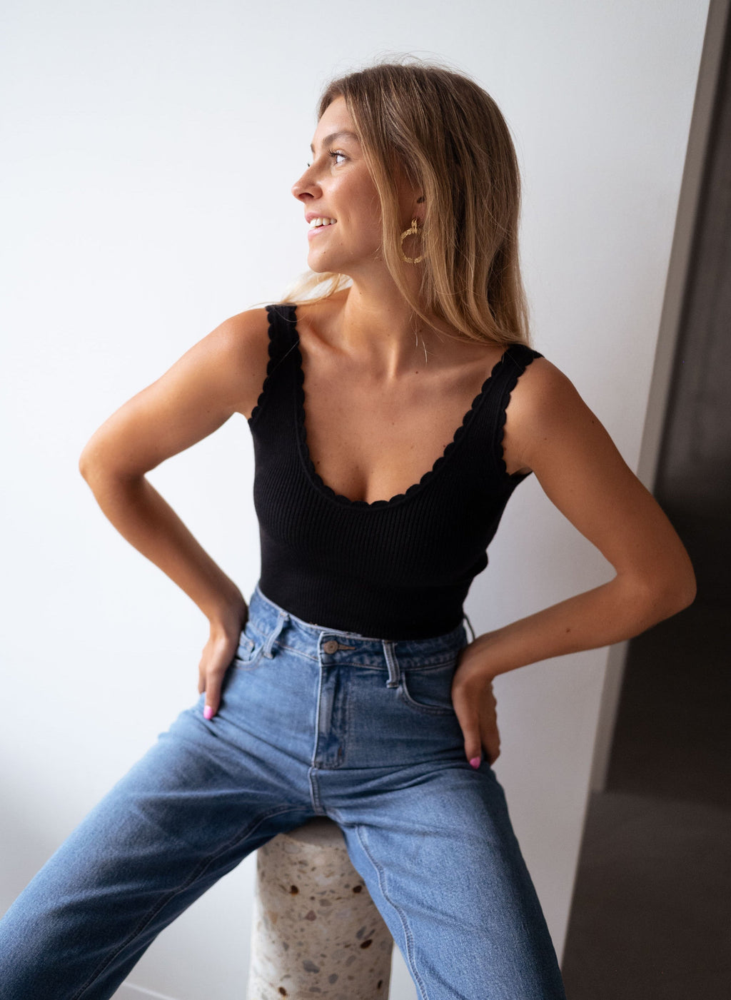 Top Bella - noir