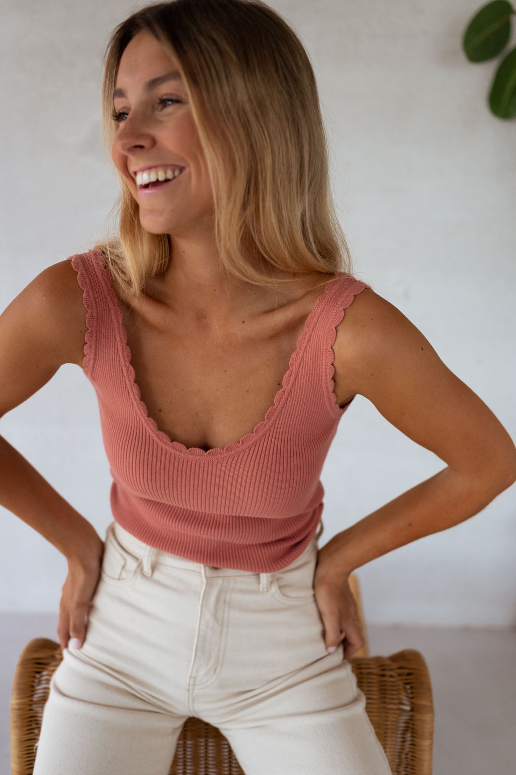 Top Bella - terracotta