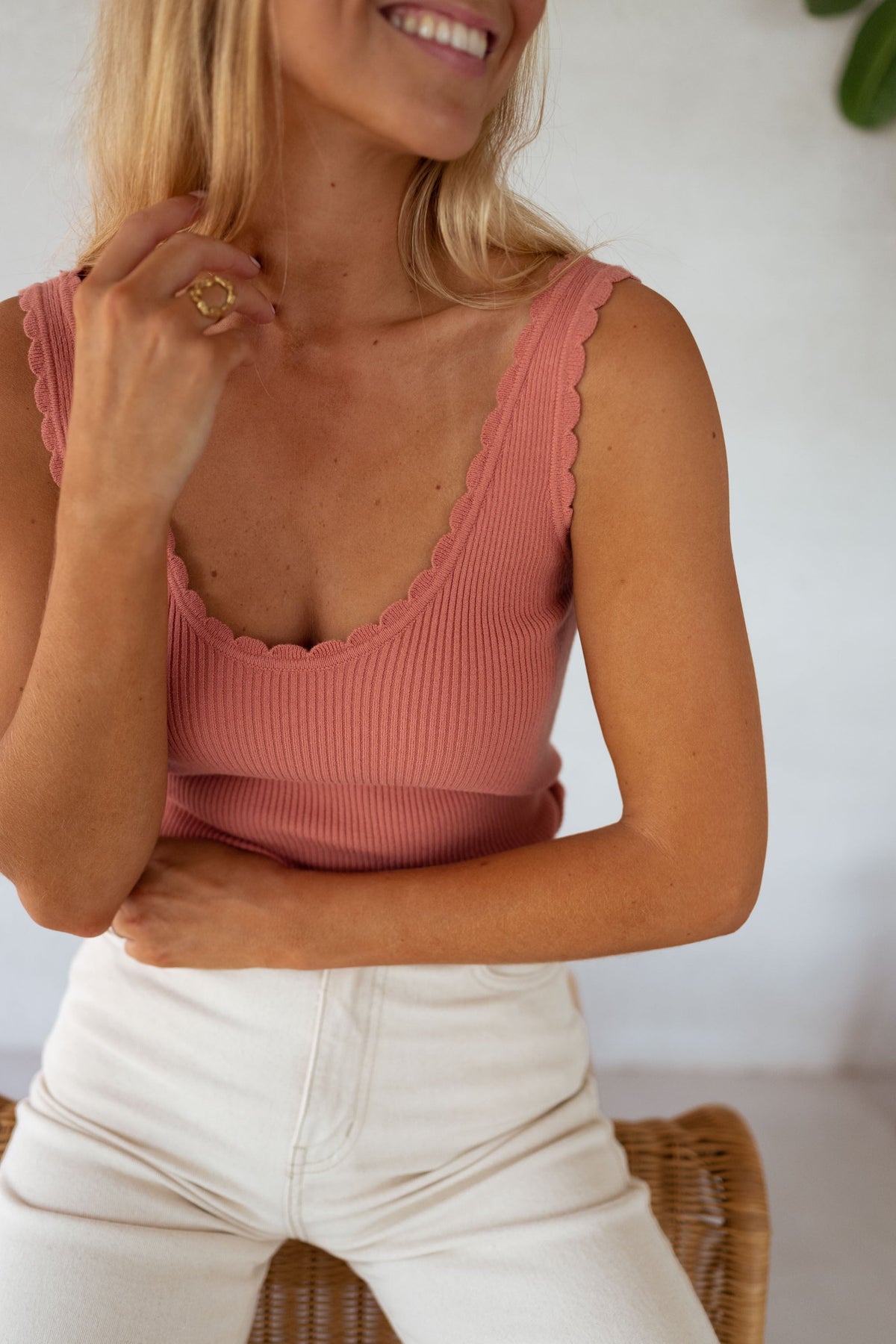 Top Bella - terracotta