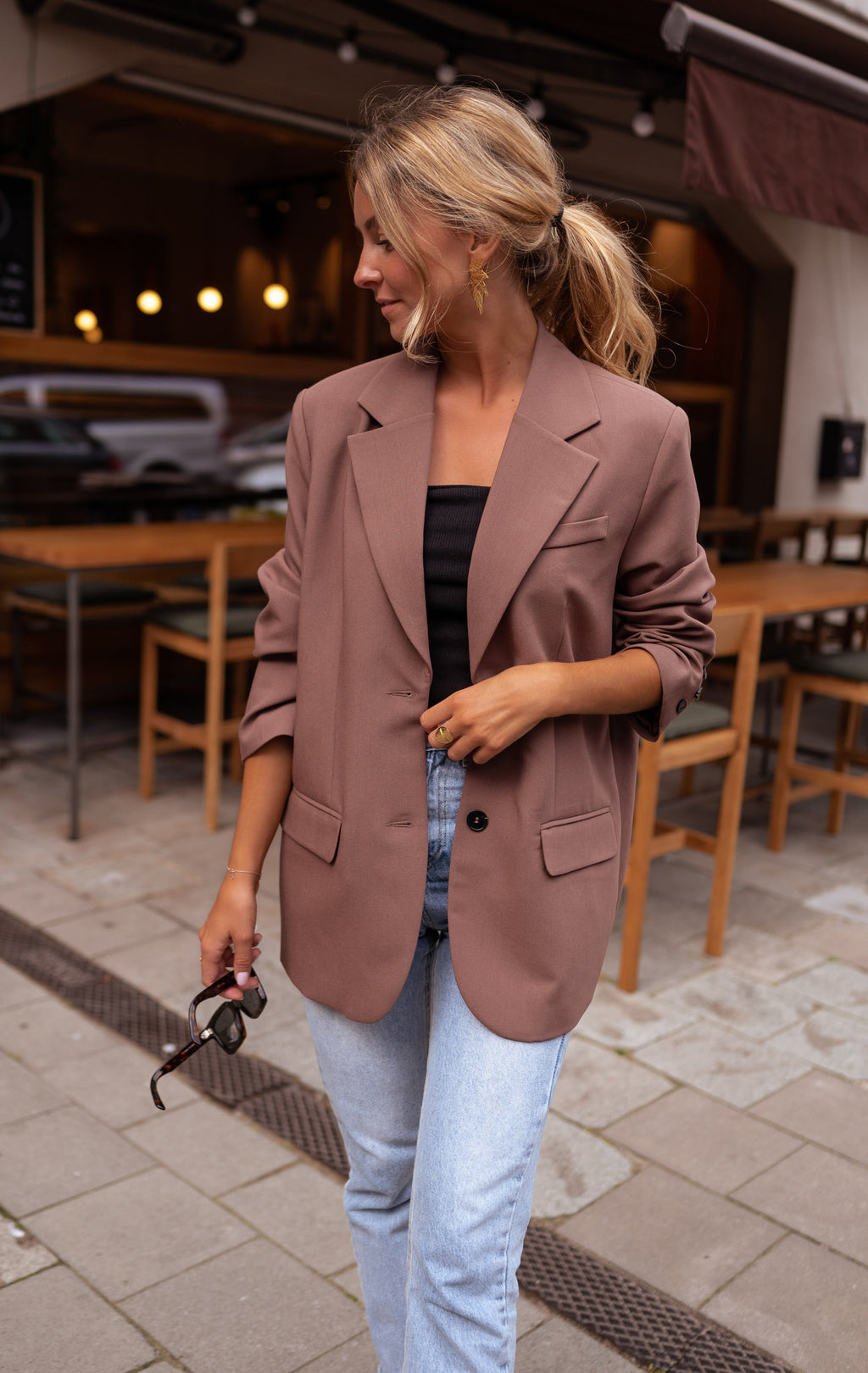 Blazer Lucia - chocolat