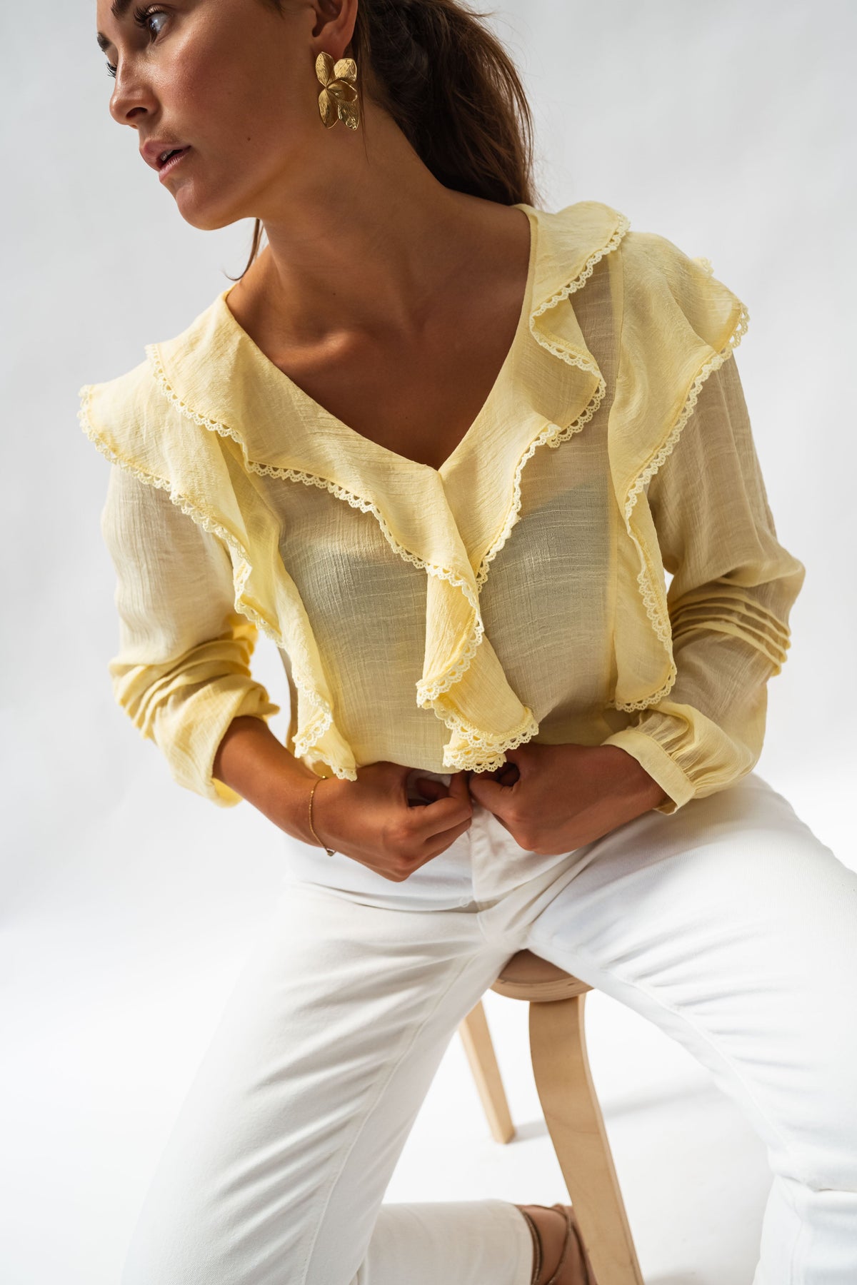 Blouse Sophie - jaune