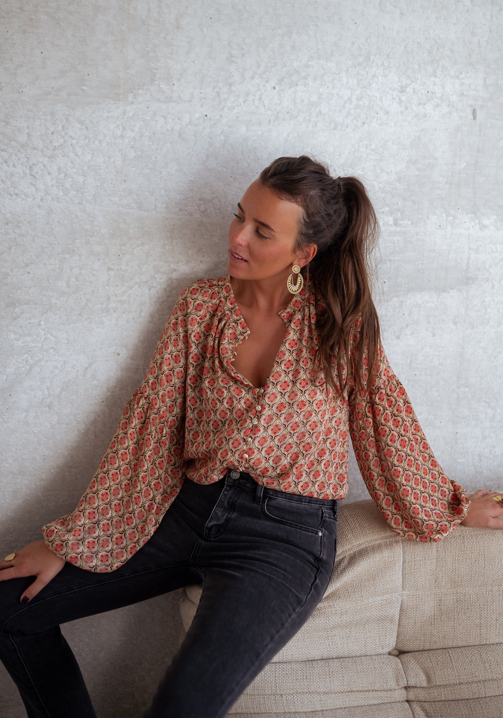 Blouse Tiffany - à motifs