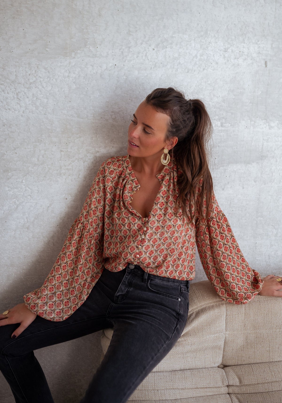 Blouse Tiffany - à motifs