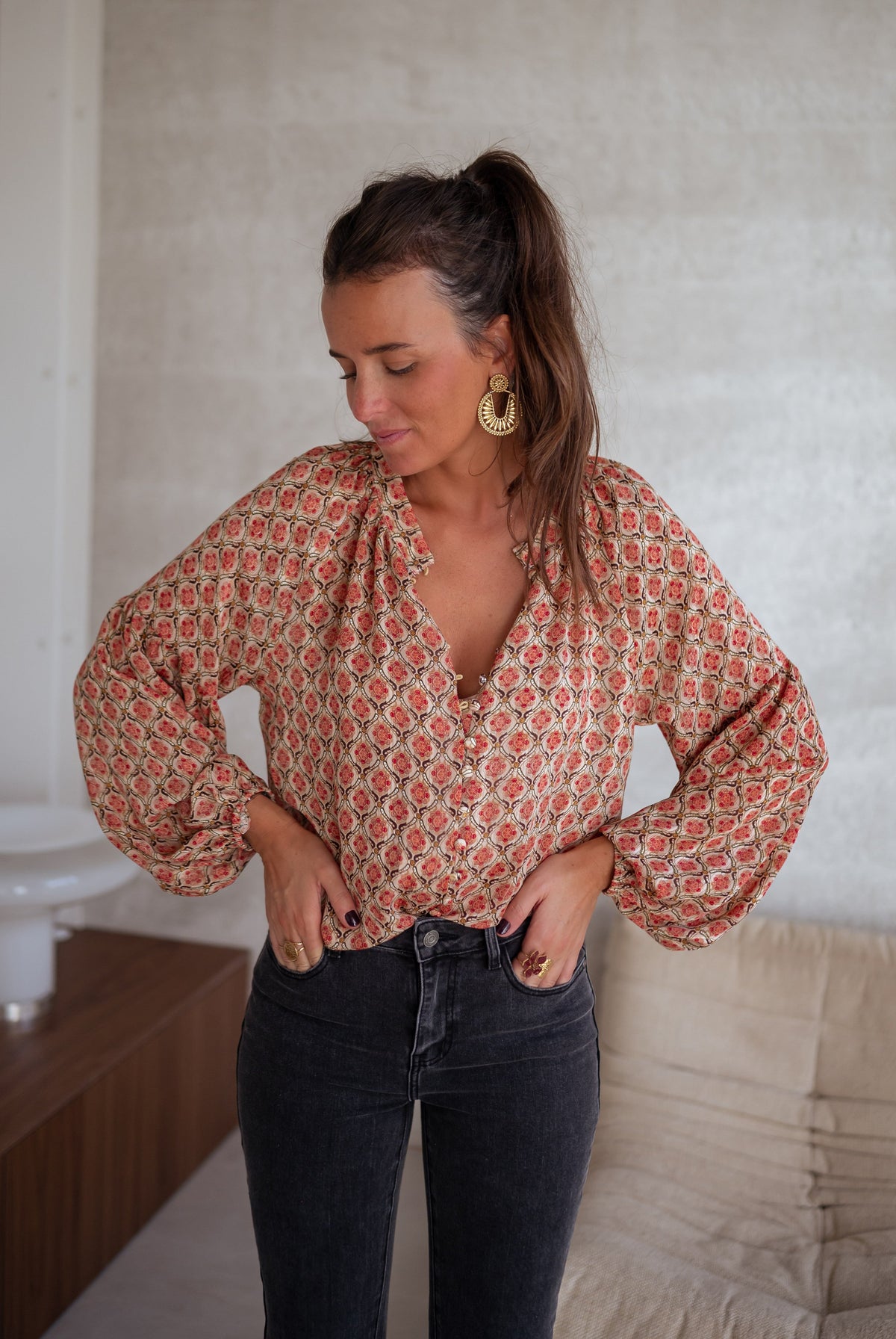 Blouse Tiffany - à motifs