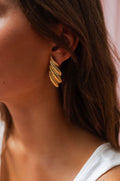 Boucles d’oreilles Coquillage - dorées