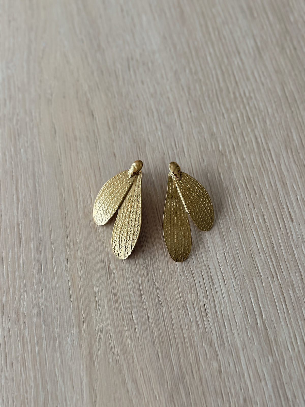Boucles d’oreilles Hymo - dorées